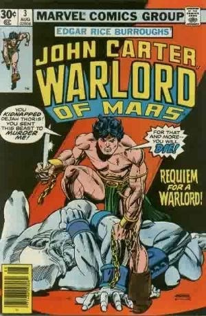 JOHN CARTER, WARLORD OF MARS #3