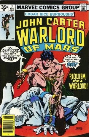 JOHN CARTER, WARLORD OF MARS #3B