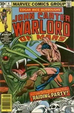 JOHN CARTER, WARLORD OF MARS #4