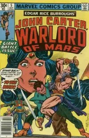 JOHN CARTER, WARLORD OF MARS #5