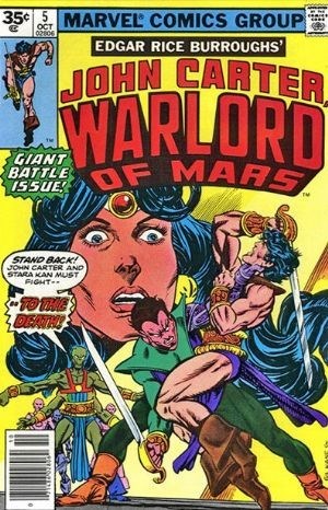 JOHN CARTER, WARLORD OF MARS #5B