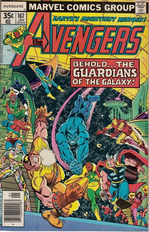 AVENGERS #167-MJ