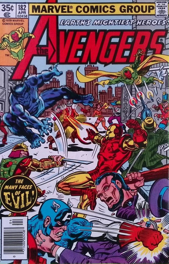 AVENGERS #182