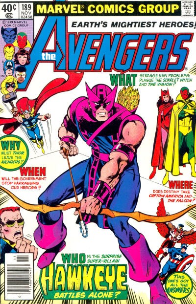 AVENGERS #189B