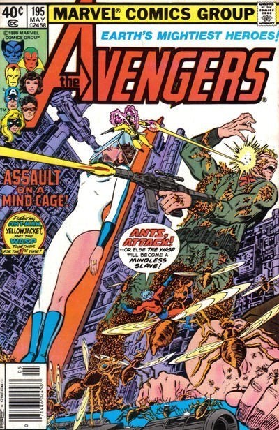 AVENGERS #195-MJ