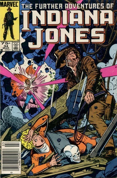 THE FURTHER ADVENTURES OF INDIANA JONES #34B