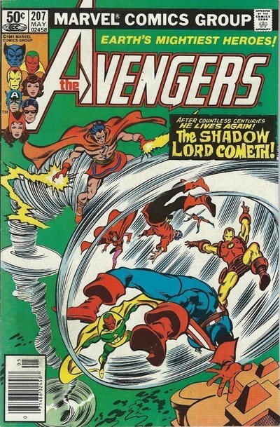 AVENGERS #207-MJ