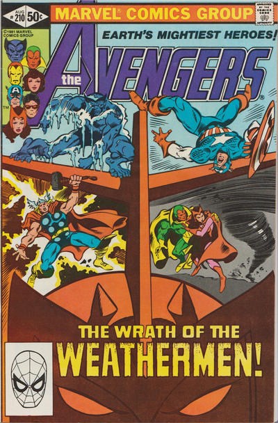 AVENGERS #210