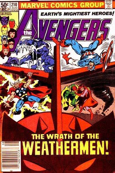 AVENGERS #210B