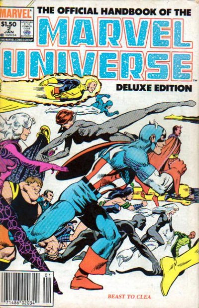 OFFICIAL HANDBOOK OF THE MARVEL UNIVERSE: DELUXE EDITION #2B