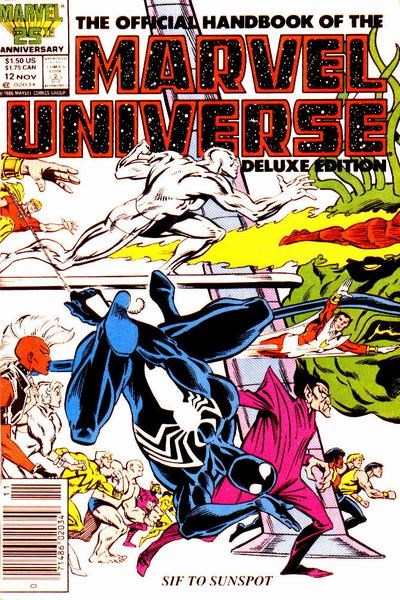 OFFICIAL HANDBOOK OF THE MARVEL UNIVERSE: DELUXE EDITION #12B
