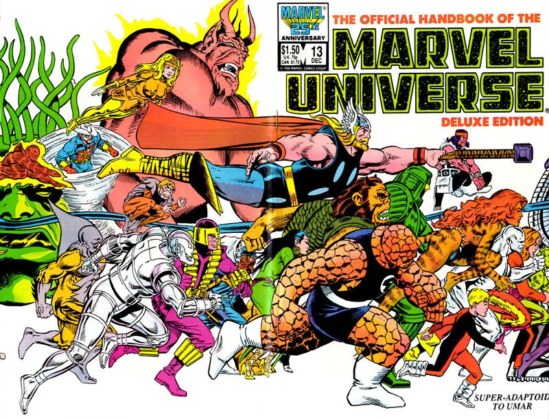 OFFICIAL HANDBOOK OF THE MARVEL UNIVERSE: DELUXE EDITION #13