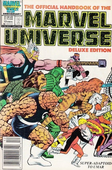 OFFICIAL HANDBOOK OF THE MARVEL UNIVERSE: DELUXE EDITION #13B