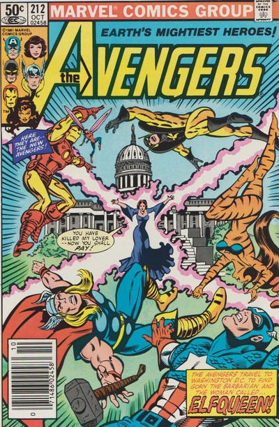 AVENGERS #212B