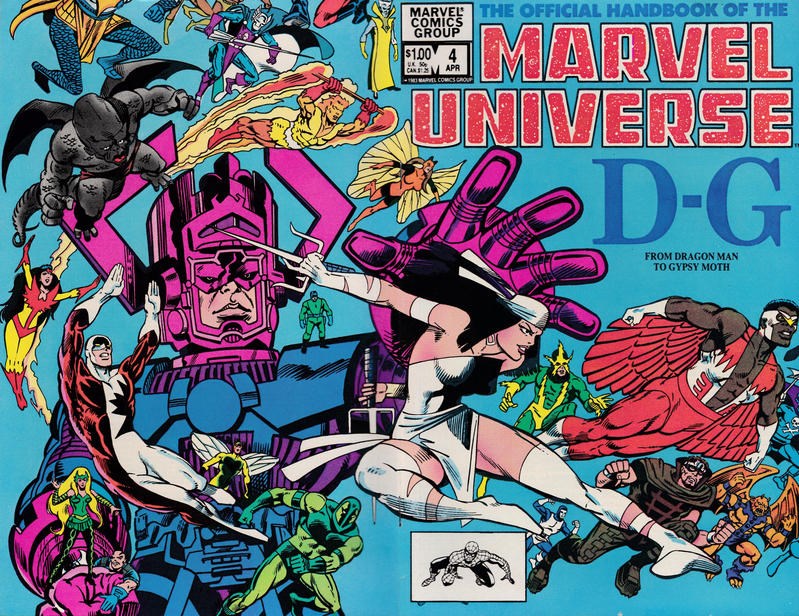 OFFICIAL HANDBOOK OF THE MARVEL UNIVERSE #4