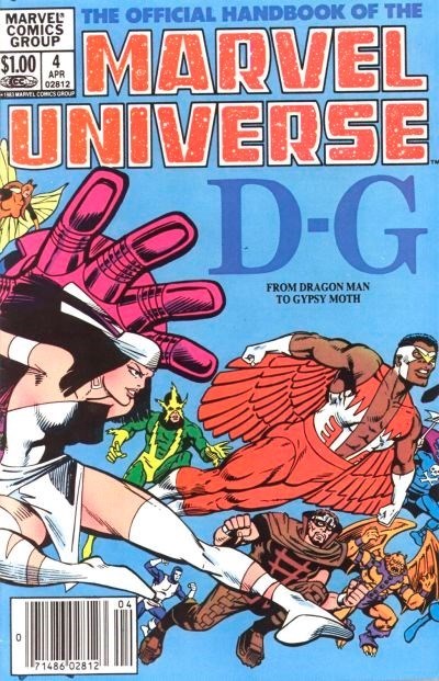 OFFICIAL HANDBOOK OF THE MARVEL UNIVERSE #4B
