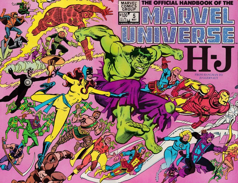 OFFICIAL HANDBOOK OF THE MARVEL UNIVERSE #5