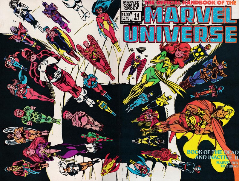 OFFICIAL HANDBOOK OF THE MARVEL UNIVERSE #14