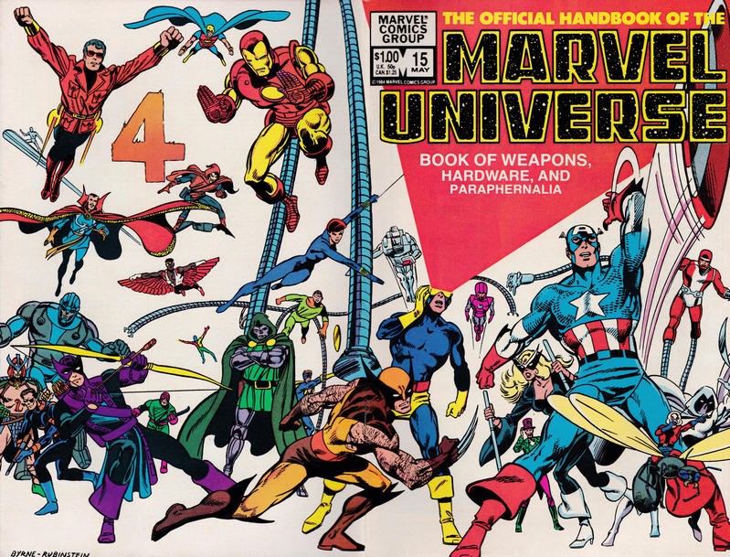 OFFICIAL HANDBOOK OF THE MARVEL UNIVERSE #15