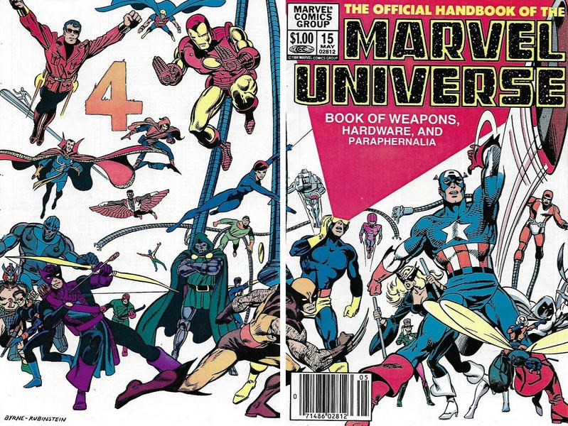 OFFICIAL HANDBOOK OF THE MARVEL UNIVERSE #15B