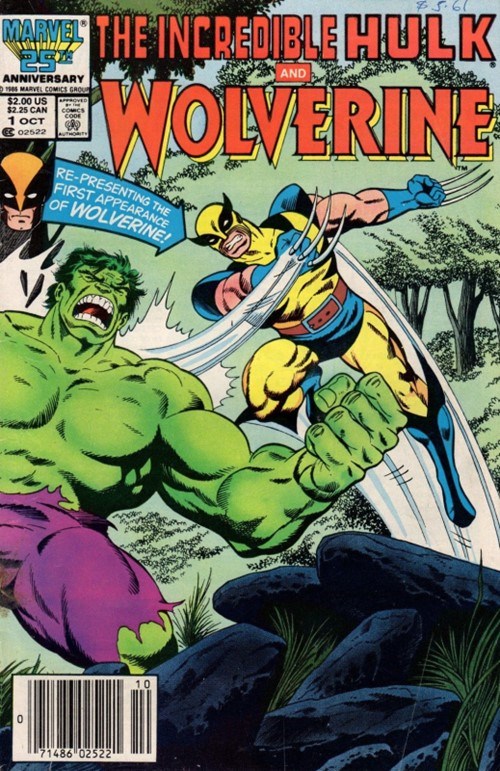 THE INCREDIBLE HULK AND WOLVERINE #1B