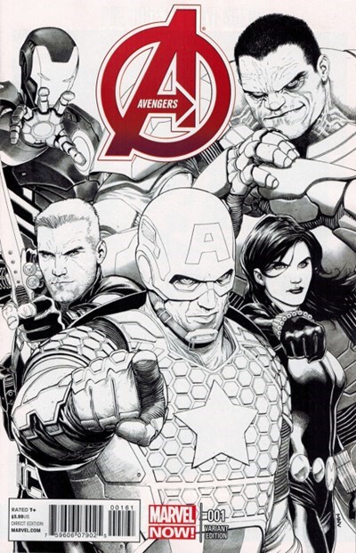 THE AVENGERS #1-RI-C