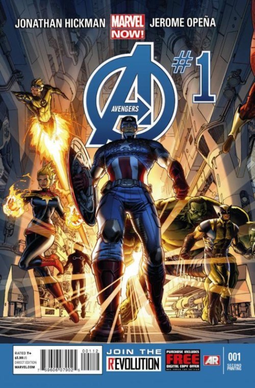 THE AVENGERS #1-2nd