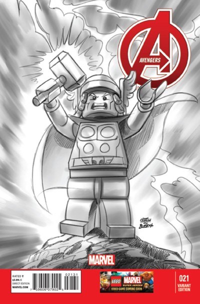 THE AVENGERS #21-RI-B