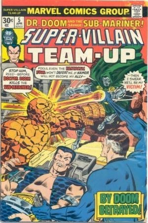 SUPER-VILLAIN TEAM-UP #5B