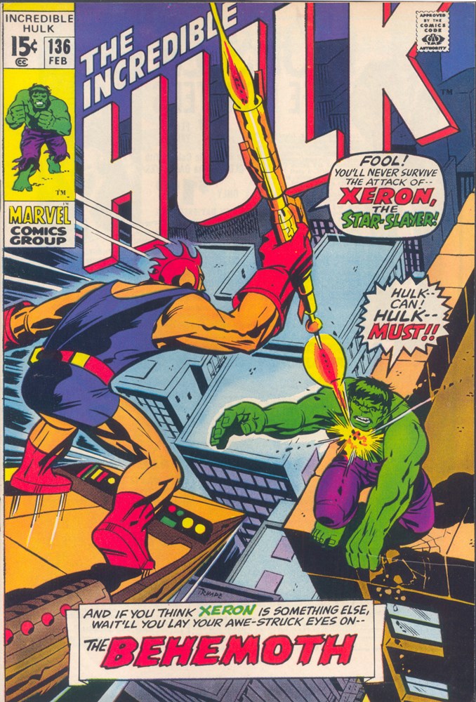 THE INCREDIBLE HULK #136