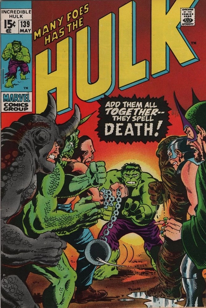 THE INCREDIBLE HULK #139