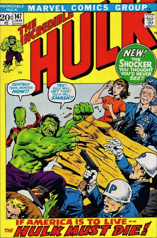 THE INCREDIBLE HULK #147