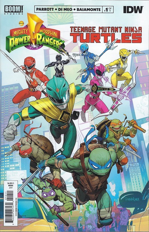 MIGHTY MORPHIN POWER RANGERS/TEENAGE MUTANT NINJA TURTLES #1