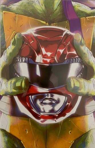 MIGHTY MORPHIN POWER RANGERS/TEENAGE MUTANT NINJA TURTLES #1E