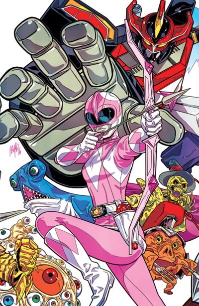 MIGHTY MORPHIN POWER RANGERS: PINK #1-SDCC