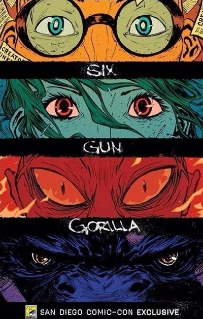 SIX-GUN GORILLA #1-SDCC-C