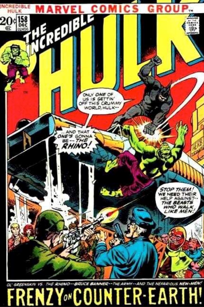 THE INCREDIBLE HULK #158