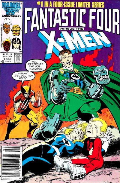 FANTASTIC FOUR VS. X-MEN #1B