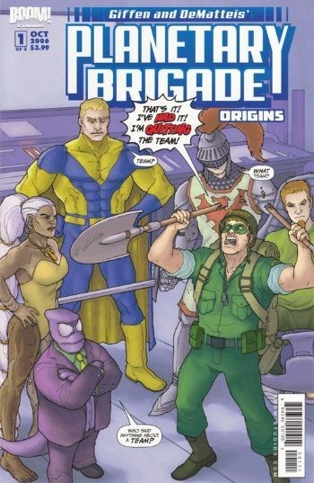 PLANETARY BRIGADE: ORIGINS #1