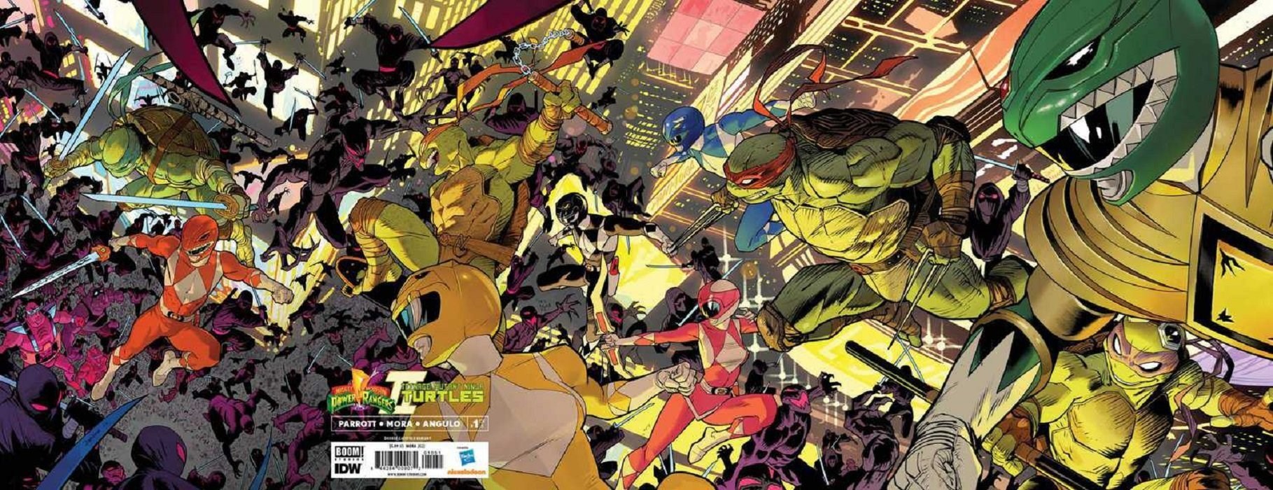 Mighty Morphin Power Rangers / Teenage Mutant Ninja Turtles II #1E