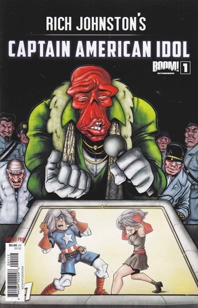 RICH JOHNSTON'S CAPTAIN AMERICAN IDOL #1-2nd