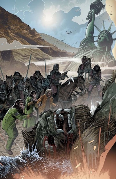 KONG ON THE PLANET OF THE APES #1B