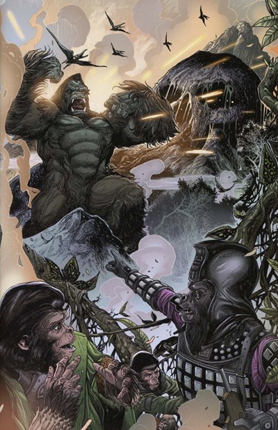 KONG ON THE PLANET OF THE APES #2B