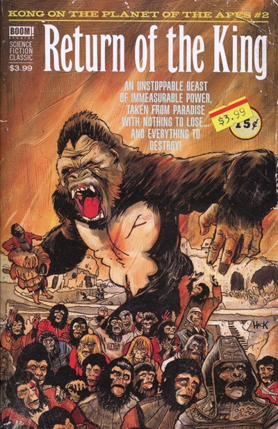 KONG ON THE PLANET OF THE APES #2C