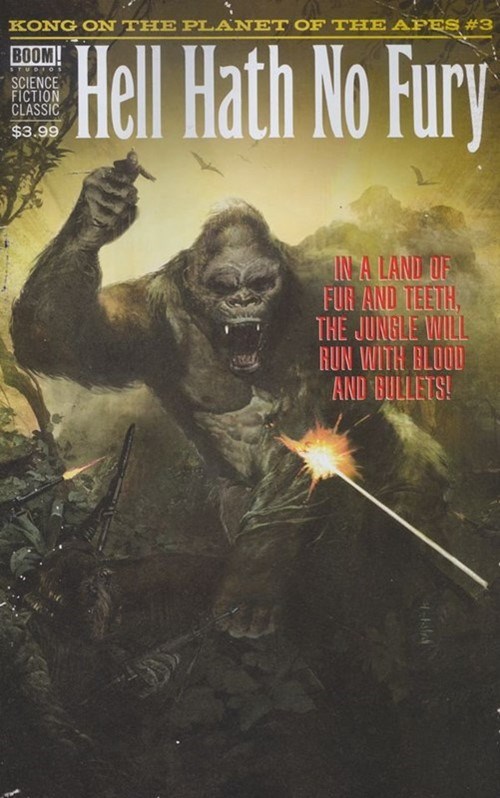KONG ON THE PLANET OF THE APES #3B
