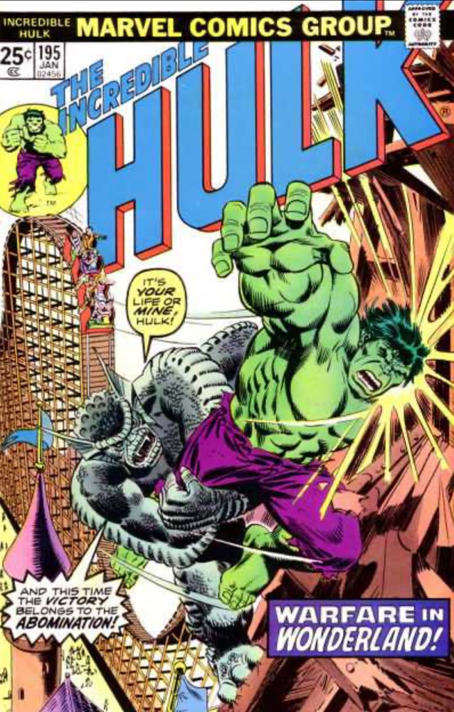 THE INCREDIBLE HULK #195