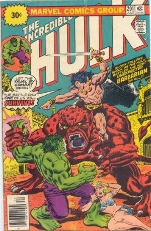 THE INCREDIBLE HULK #201B