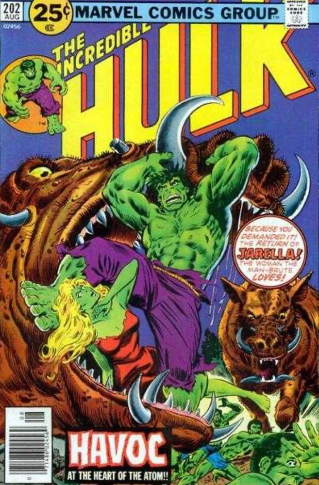 THE INCREDIBLE HULK #202