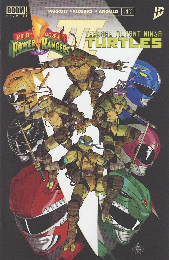 MIGHTY MORPHIN POWER RANGERS / TEENAGE MUTANT NINJA TURTLES III #1B