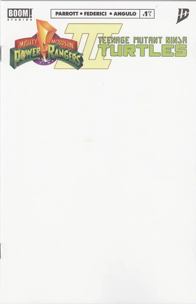 MIGHTY MORPHIN POWER RANGERS / TEENAGE MUTANT NINJA TURTLES III #1E